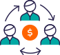 Connected People Icon